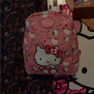 Hello Kitty Pink and White Kids Backpack